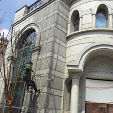 昆山帝寶別墅小區(qū)整體外墻清潔工程